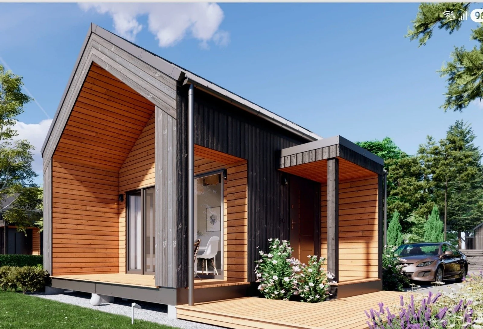 Timber-clad modular home featured by EBO Developments