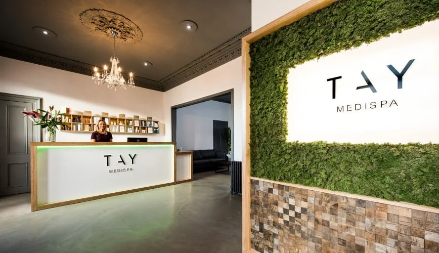 Reception interior featured by SteamPunk Fit Out