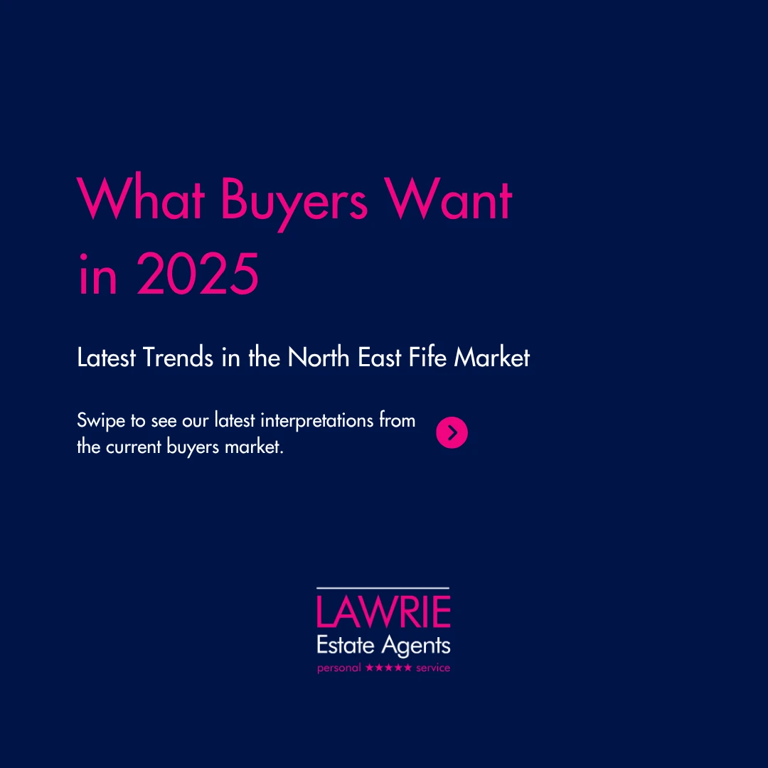 Buyer advice / 2025 campaign — original lawrie estate agents marketing artwork